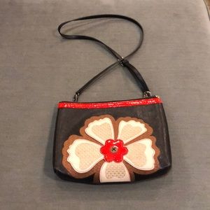 Brighton flower satchel